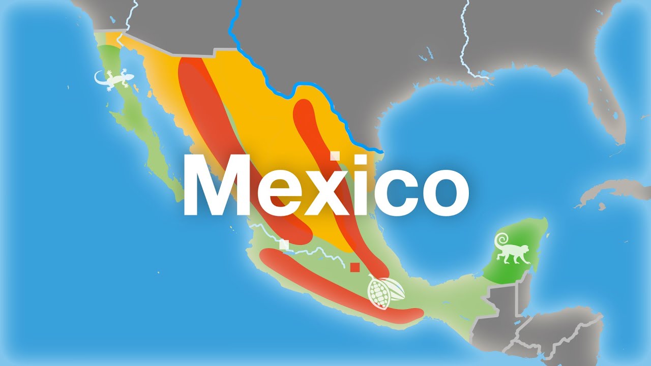 Mexico City Mountain Ranges and Elevation